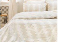 Постельное белье Washed Cotton Saheser - Nenas Bej (Turkey), евро